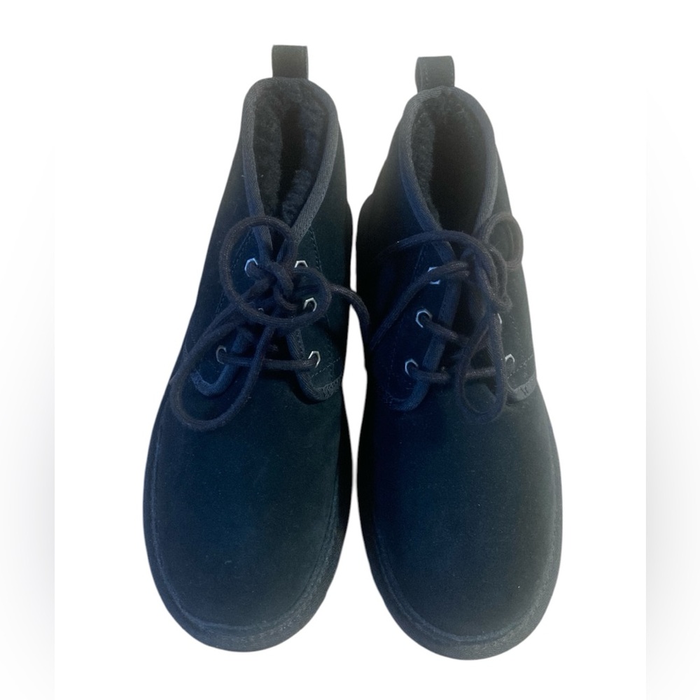 UGG Neumel Suede Lace Up Chukka Shearling lined Ankle Boots size 9 - Picture 11 of 13